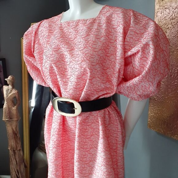 NWT Handmade Puff Sleeved Mini Dress - Picture 5 of 14